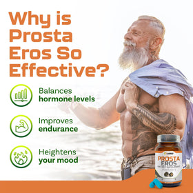 Prosta Eros Compléments Alimentaires Prostate - présentation des capsules