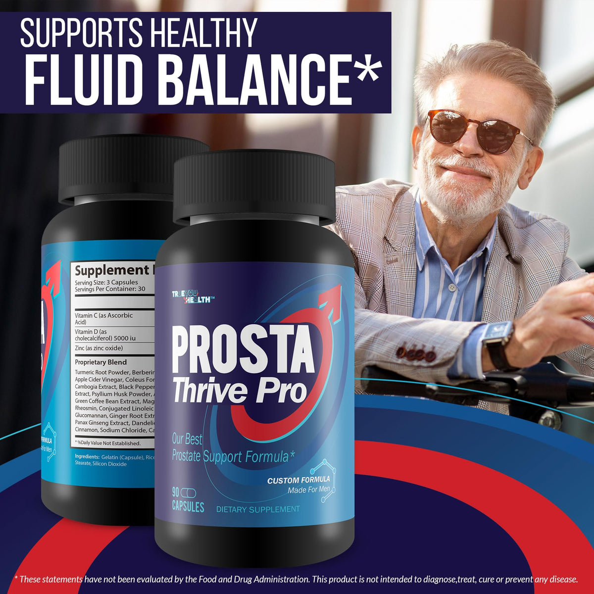 Prosta Thrive Pro sur une table avec des plantes