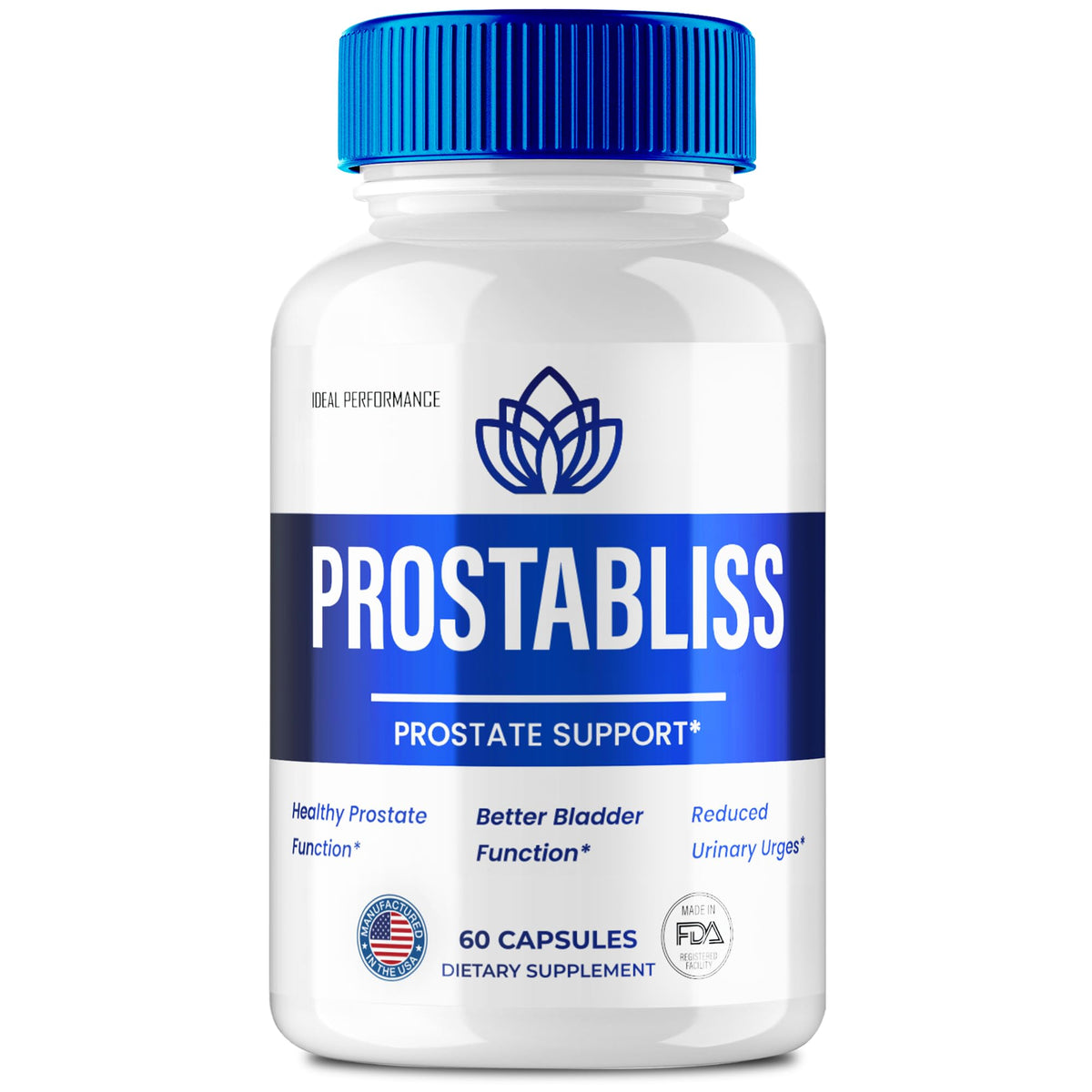 ProstaBliss Prostate Capsules 60 gélules vue de face