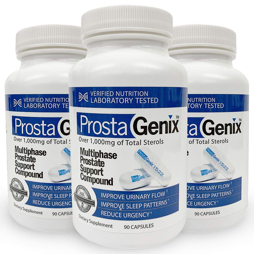 ProstaGenix complément alimentaire prostate 3 bouteilles vue avant