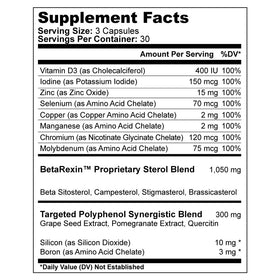 ProstaGenix complément alimentaire prostate 310g informations sur l'emballage