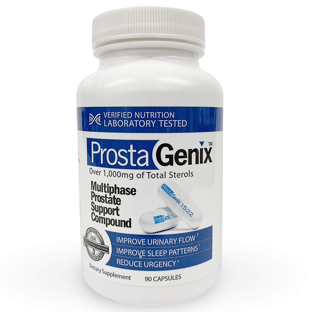 ProstaGenix étiquette avec ingrédients et dosage
