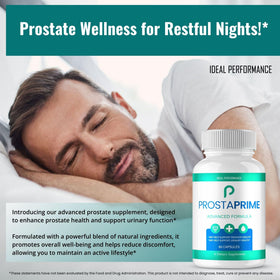ProstaPrime capsules pour hommes, prise en main avec bouteille