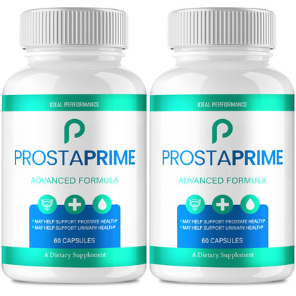ProstaPrime capsules pour hommes, vue de face avec emballage