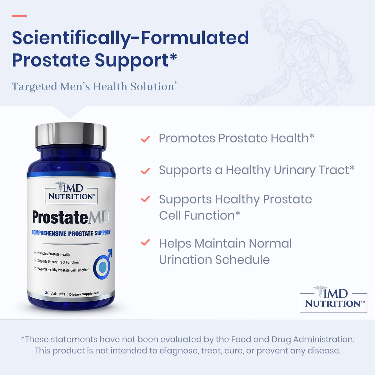 ProstateMD - Gélules avec étiquette visible
