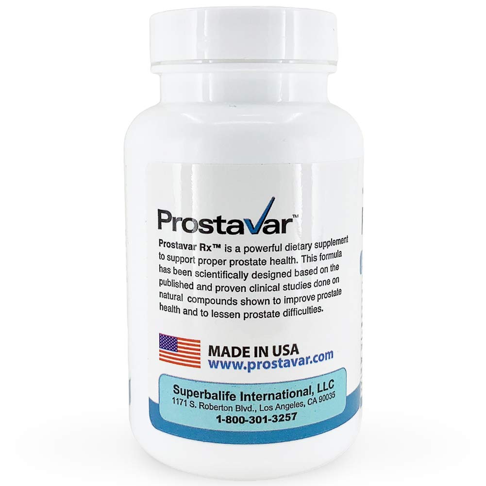 Prostavar Saw Palmetto en gros plan sur l'étiquette