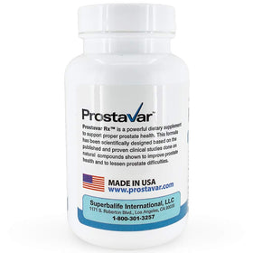 Prostavar Saw Palmetto en gros plan sur l'étiquette