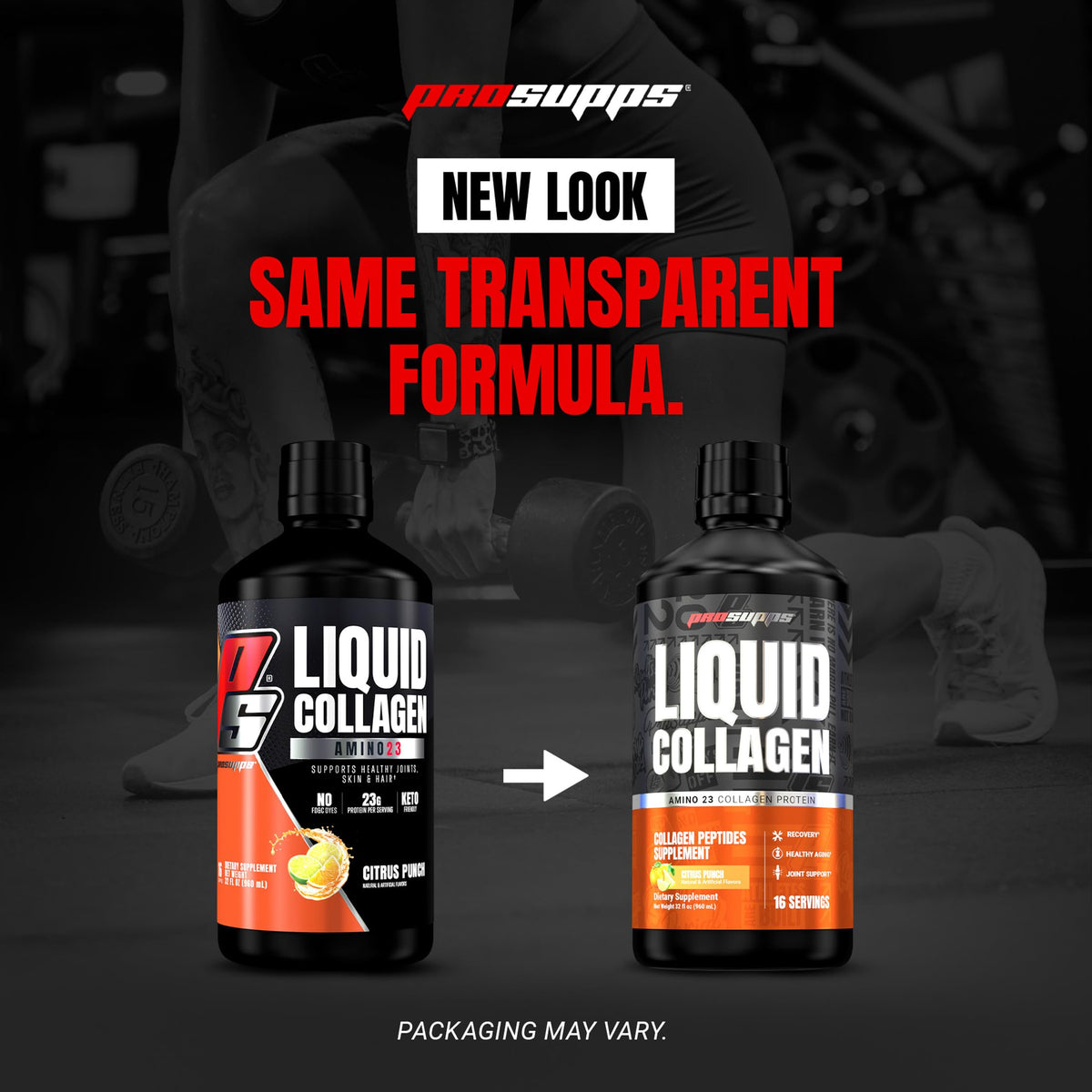 ProSupps Amino23 Collagène Liquide Agrumes, présentation des ingrédients
