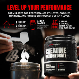 ProSupps Créatine Monohydrate Poudre 340g étiquette des ingrédients