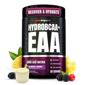 ProSupps HydroBCAA Poudre Acides Aminés 490g Saveur Citron Framboise vue avant