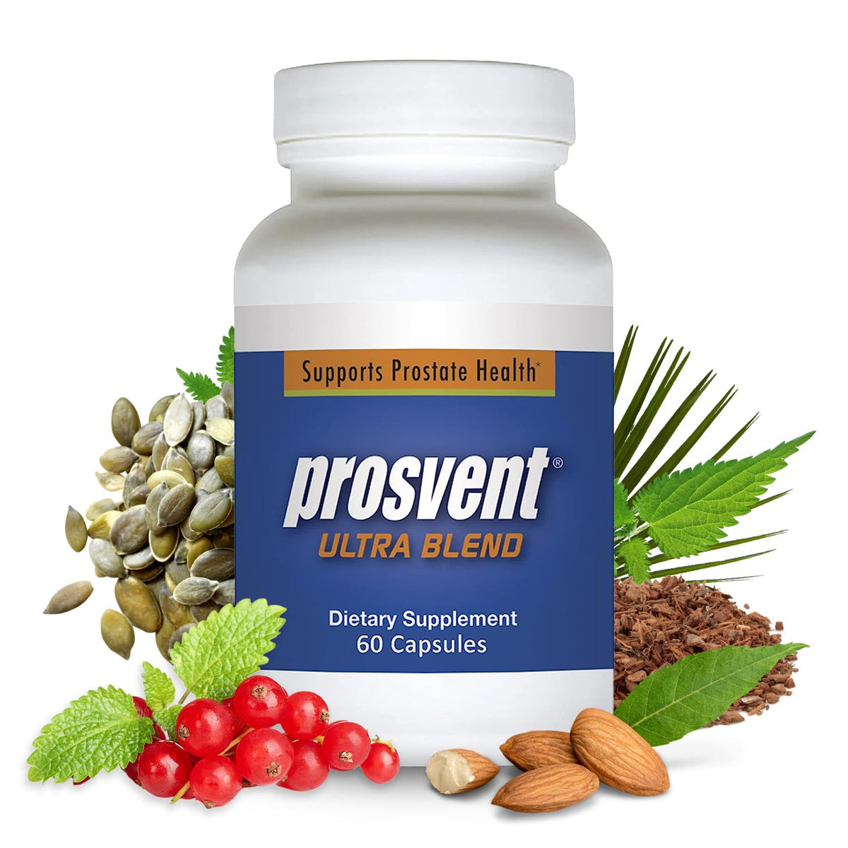 Prosvent Complément Alimentaire Prostate 60 Capsules - vue de face