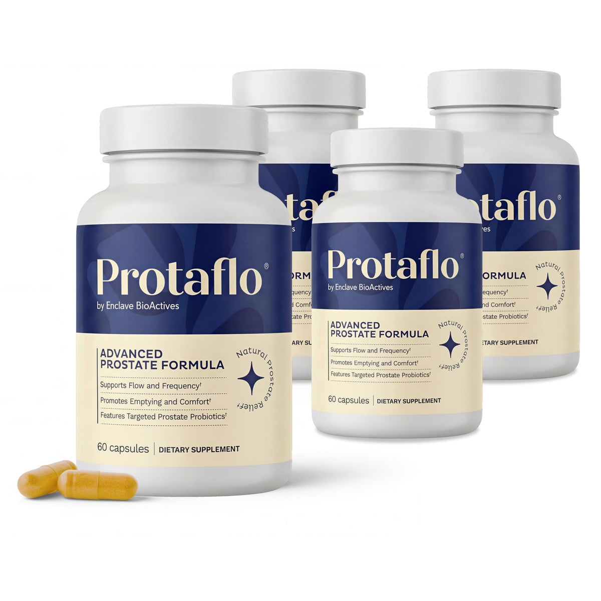 Protaflo Complément Alimentaire Prostate 120 capsules vue de face