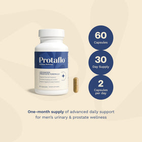 Protaflo Complément Alimentaire Prostate capsules dans une main