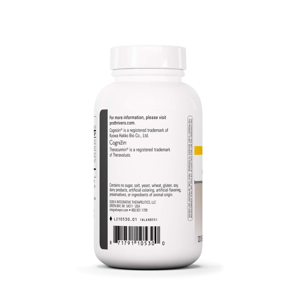 ProThrivers Wellness Brain 120 gélules sur fond blanc