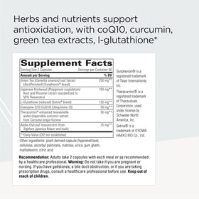 ProThrivers Wellness Flavonoid Complex 120 capsules avec étiquette détaillée