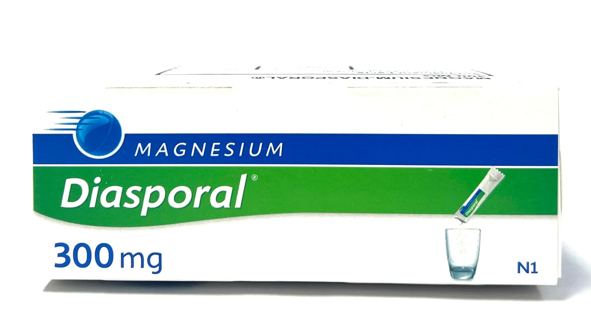 Protina Magnésium Diasporal 300mg en sachets avec une cuillère