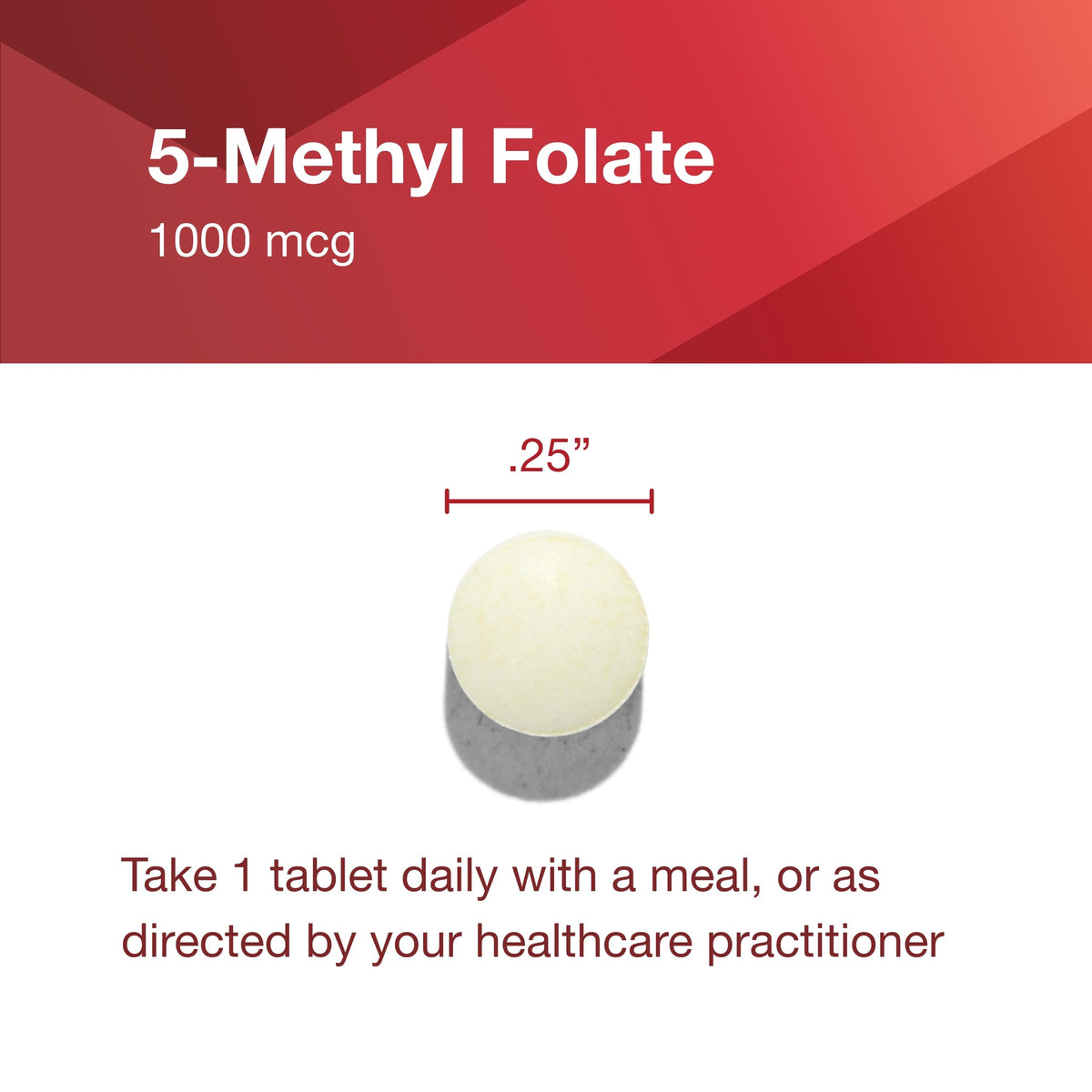 PROTOCOL FOR LIFE BALANCE 5-Méthylfolate 1000 mcg comprimés avec des fruits