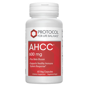 PROTOCOL FOR LIFE BALANCE AHCC 600mg complément alimentaire 60 capsules végétales