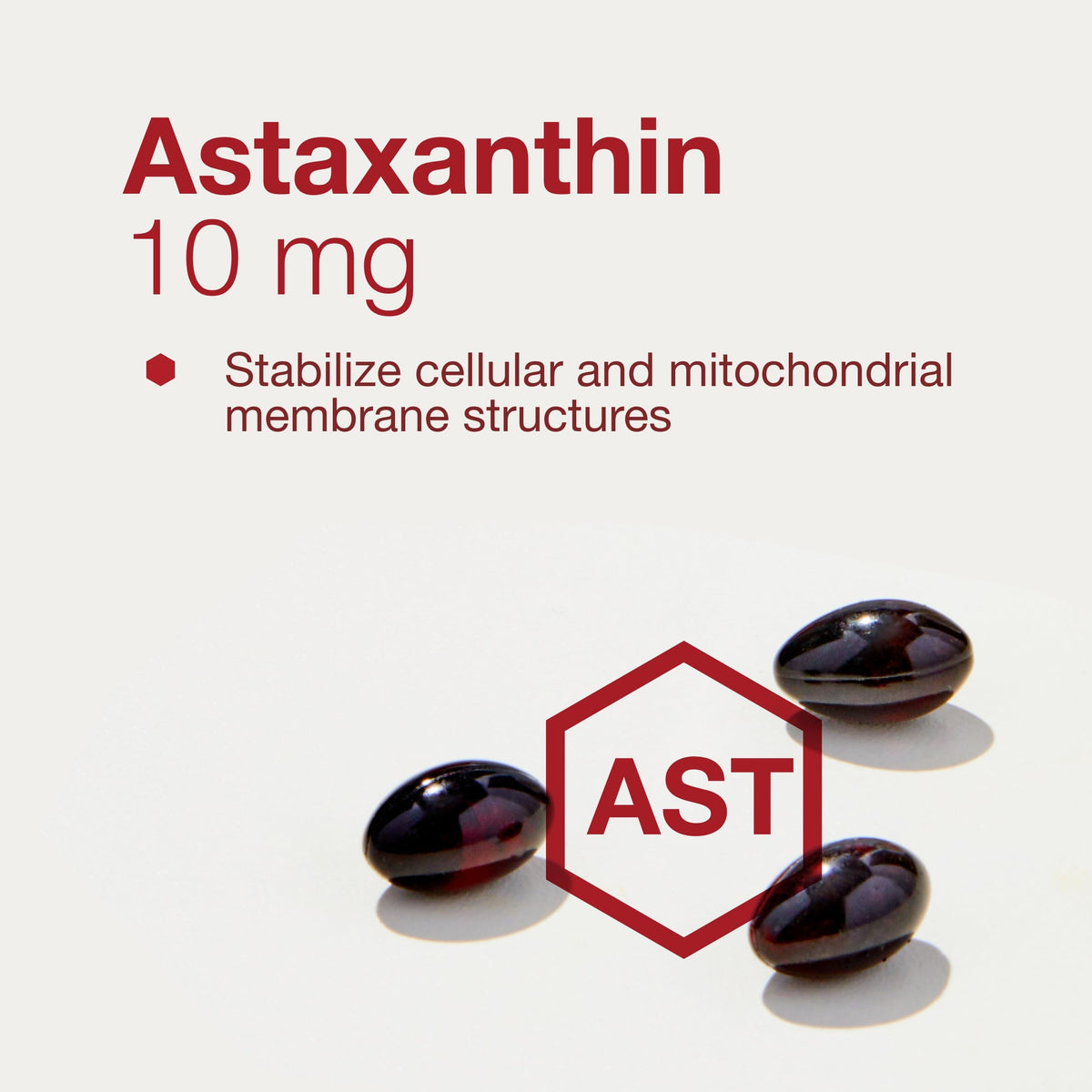 PROTOCOL FOR LIFE BALANCE Astaxanthin 10 mg gélules molles avec arrière-plan naturel