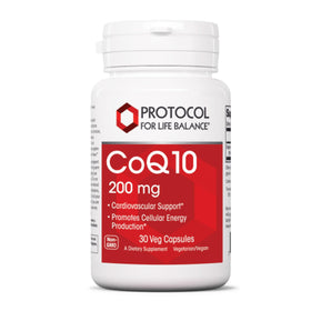 PROTOCOL FOR LIFE BALANCE CoQ10 200 mg capsule végétale vue de face