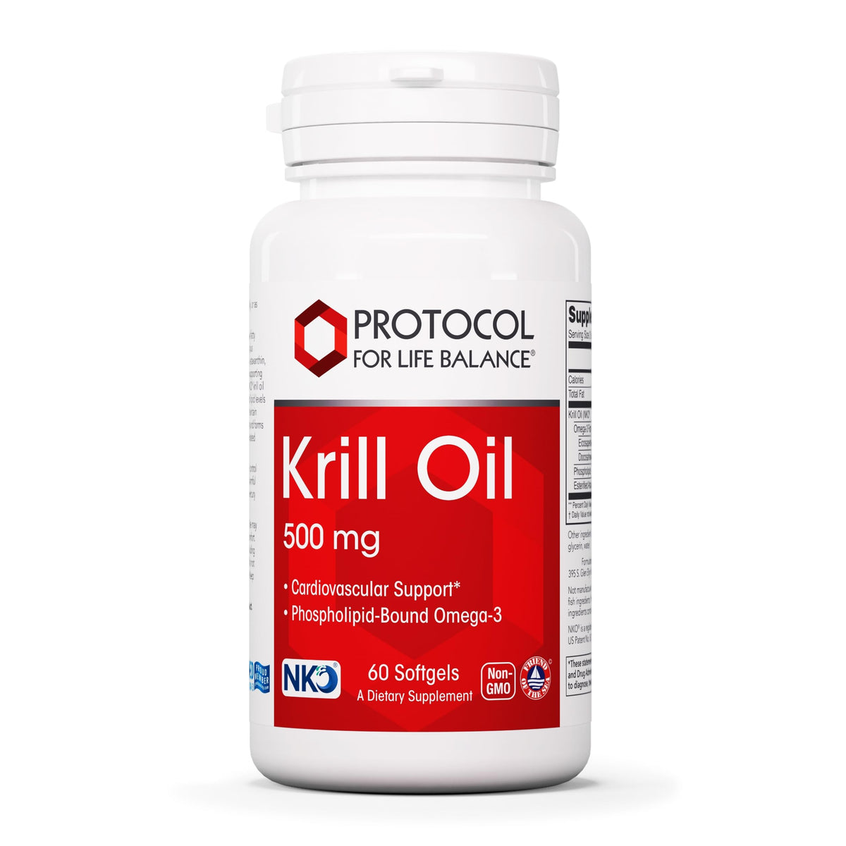 PROTOCOL FOR LIFE BALANCE Huile de Krill 500mg gélules avant