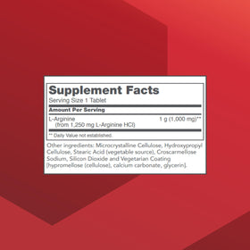 PROTOCOL FOR LIFE BALANCE L-Arginine 1 000mg capsules végétales