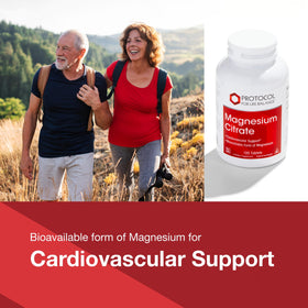 PROTOCOL FOR LIFE BALANCE Magnésium Citrate 400 mg comprimés sur une table