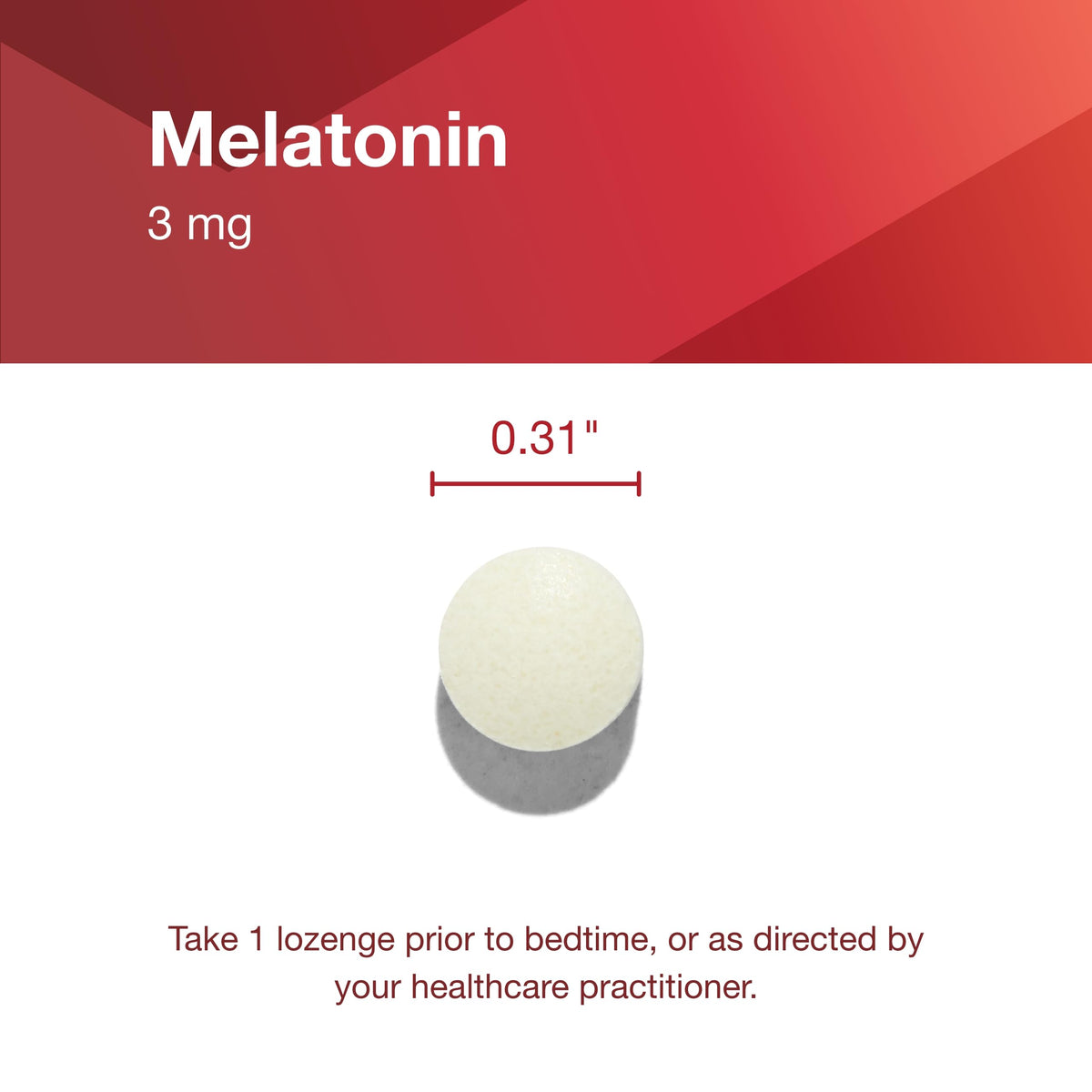 PROTOCOL FOR LIFE BALANCE Melatonin 3mg comprimés à mâcher à côté d'un verre d'eau