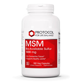 PROTOCOL FOR LIFE BALANCE MSM 1 000 mg boîte vue de face