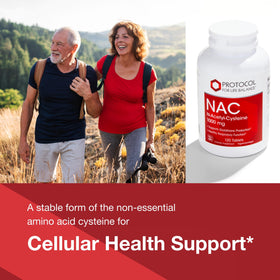 PROTOCOL FOR LIFE BALANCE NAC 1000 mg tablettes en gros plan