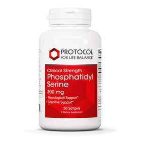 PROTOCOL FOR LIFE BALANCE Phosphatidylserine 300 mg softgels front view