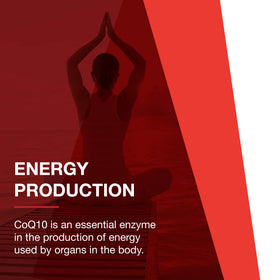 PROTOCOL FOR LIFE BALANCE Ubiquinol 200mg CoQ10 gélules avec verre d'eau