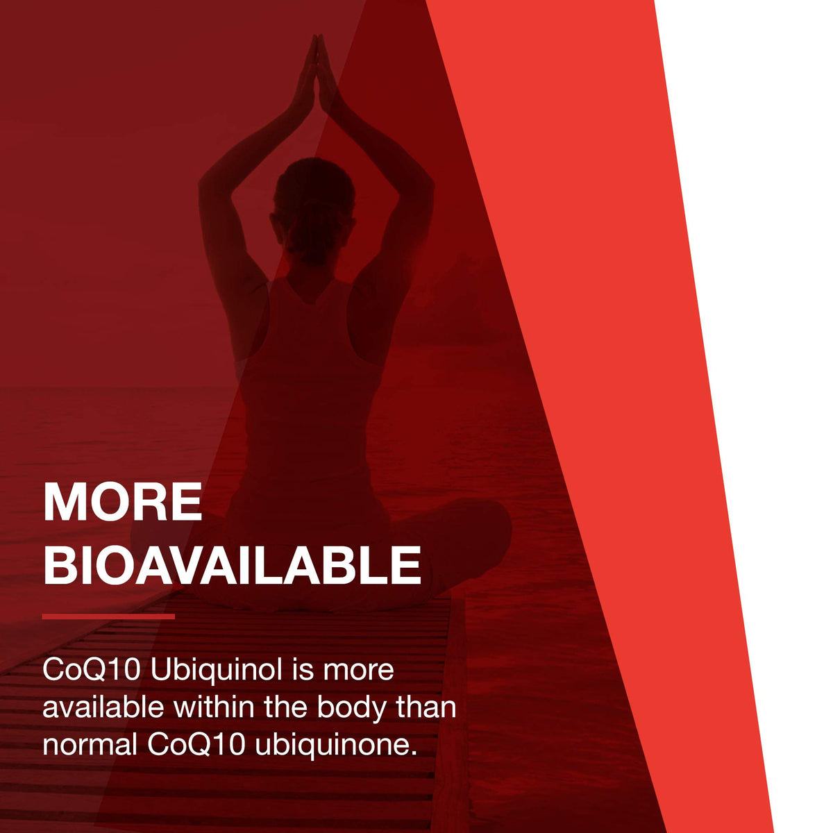 PROTOCOL FOR LIFE BALANCE Ubiquinol 200mg CoQ10 gélules dans une main