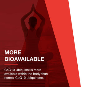 PROTOCOL FOR LIFE BALANCE Ubiquinol 200mg CoQ10 gélules dans une main