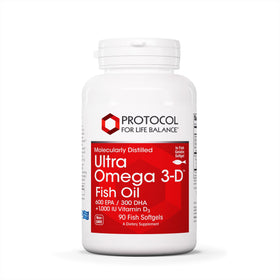 PROTOCOL FOR LIFE BALANCE Ultra Omega 3-D gélules, vue de face