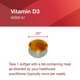 PROTOCOL FOR LIFE BALANCE Vitamine D3 50 000 UI gélules ouvertes