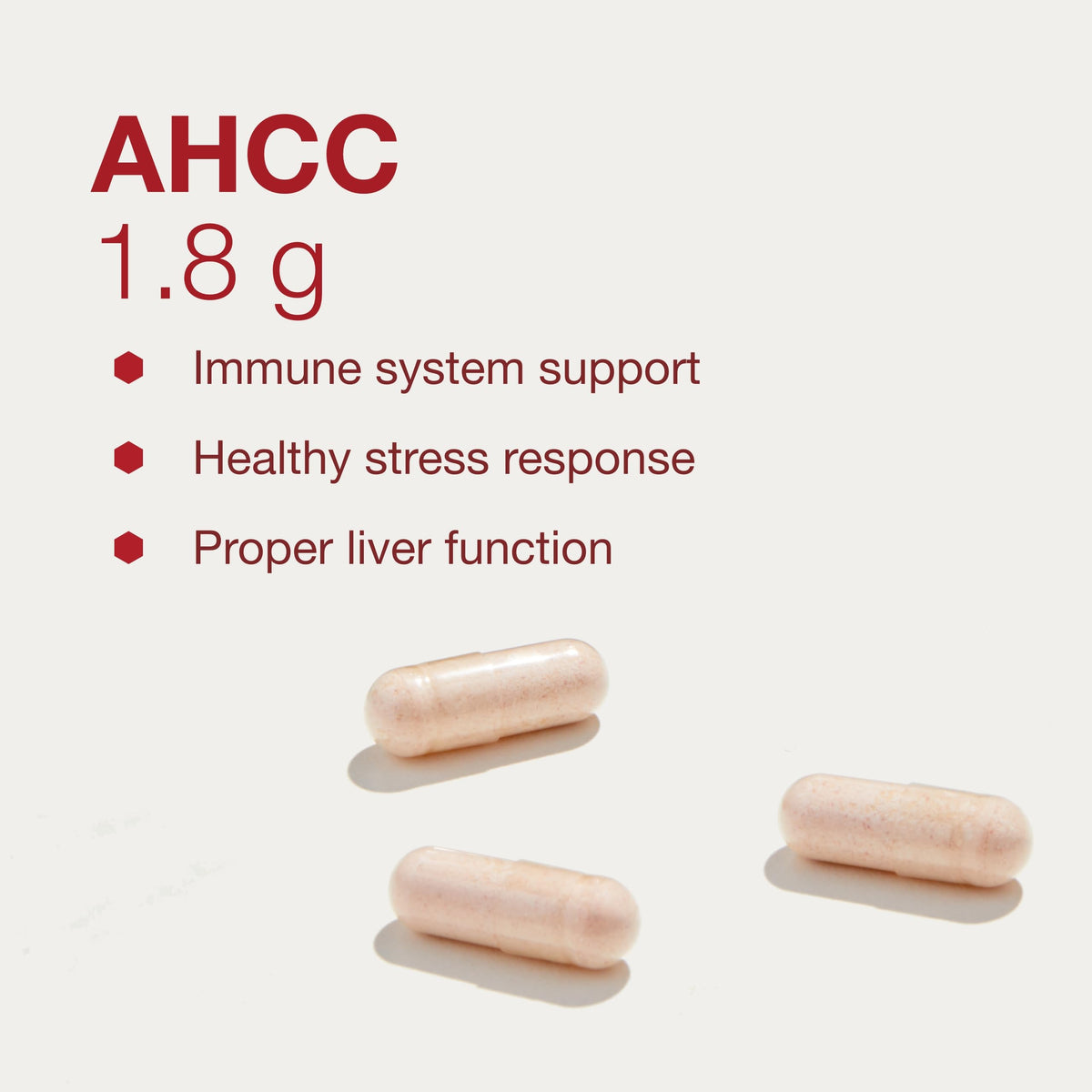 Protocole pour la vie équilibre AHCC 600mg sur une table