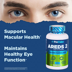 ProVision AREDS 2 Compléments Oculaires avec capsules ouvertes