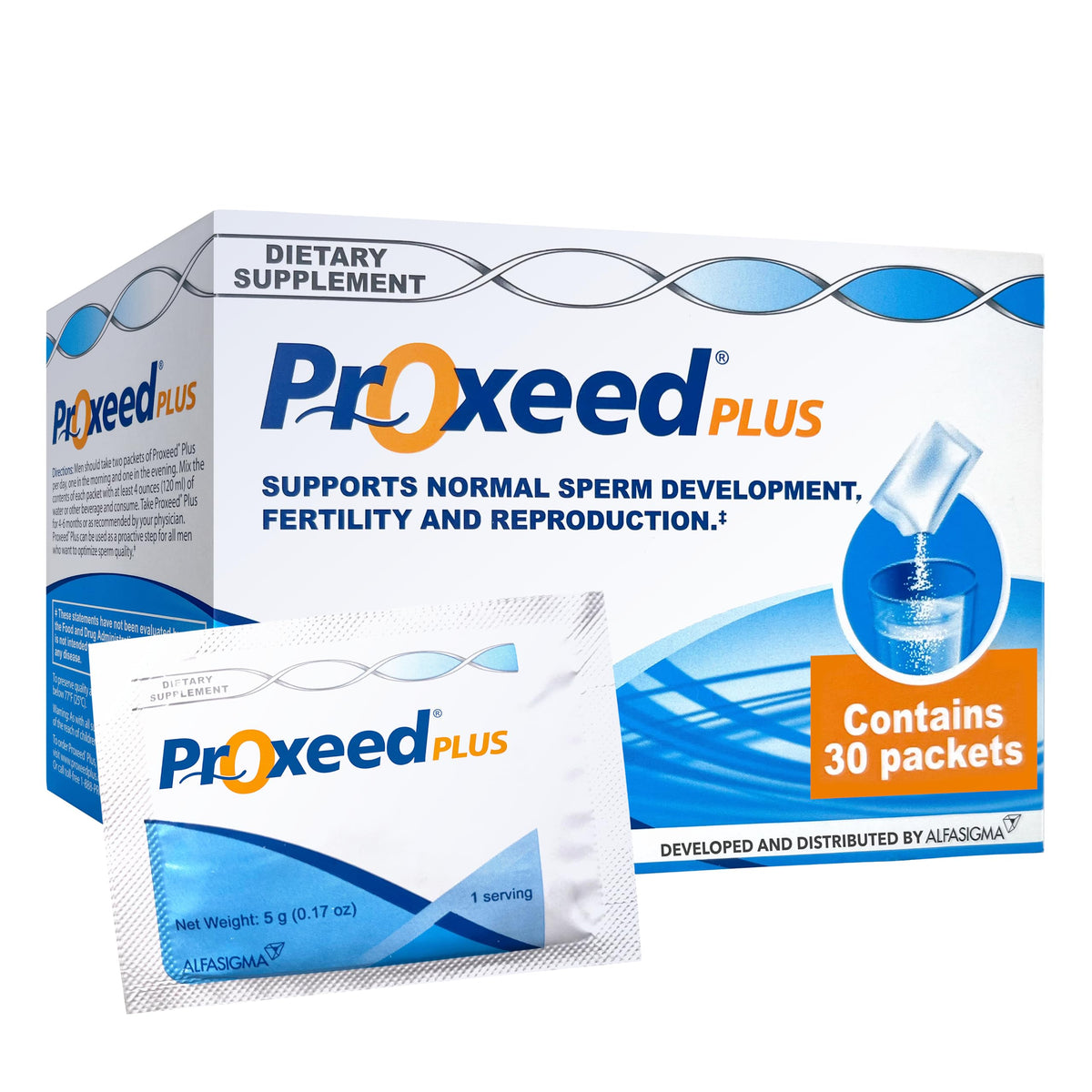 Proxeed Plus complément alimentaire pour la fertilité masculine en sachets