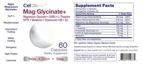 Proximité des capsules CELCLENE Magnésium Glycinate+