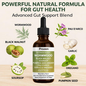 Prozen Wormwood Gut Cleanse 60ml flacon de côté