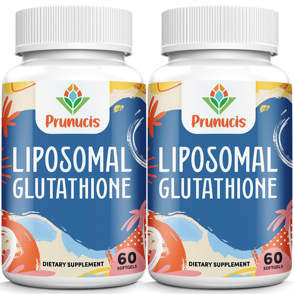 Prunucis Glutathione Liposomal 120 gélules vue de face