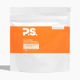 PS Complément Alimentaire Multivitamine Longévité 60 Jours - Vue avant