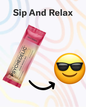 Psychedelic Water sachets de 10 g avec emballage