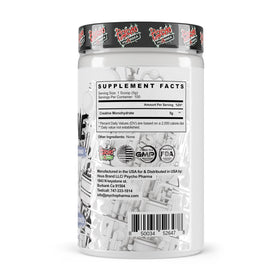 Psycho Pharma Créatine Monohydrate 5g 60 Portions - vue arrière