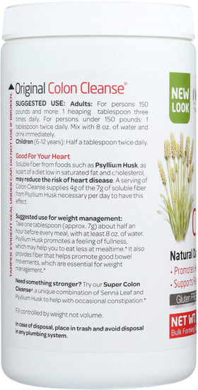 Psyllium 12 OZ Health Plus, cuillère de poudre