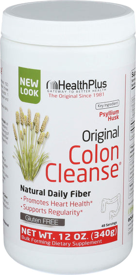 Psyllium 12 OZ Health Plus, vue avant de l'emballage