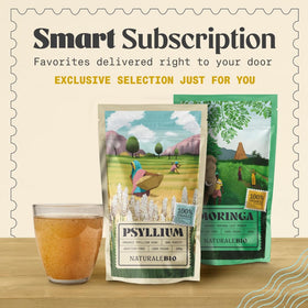 Psyllium bio NaturaleBio 680g avec cuillère doseuse