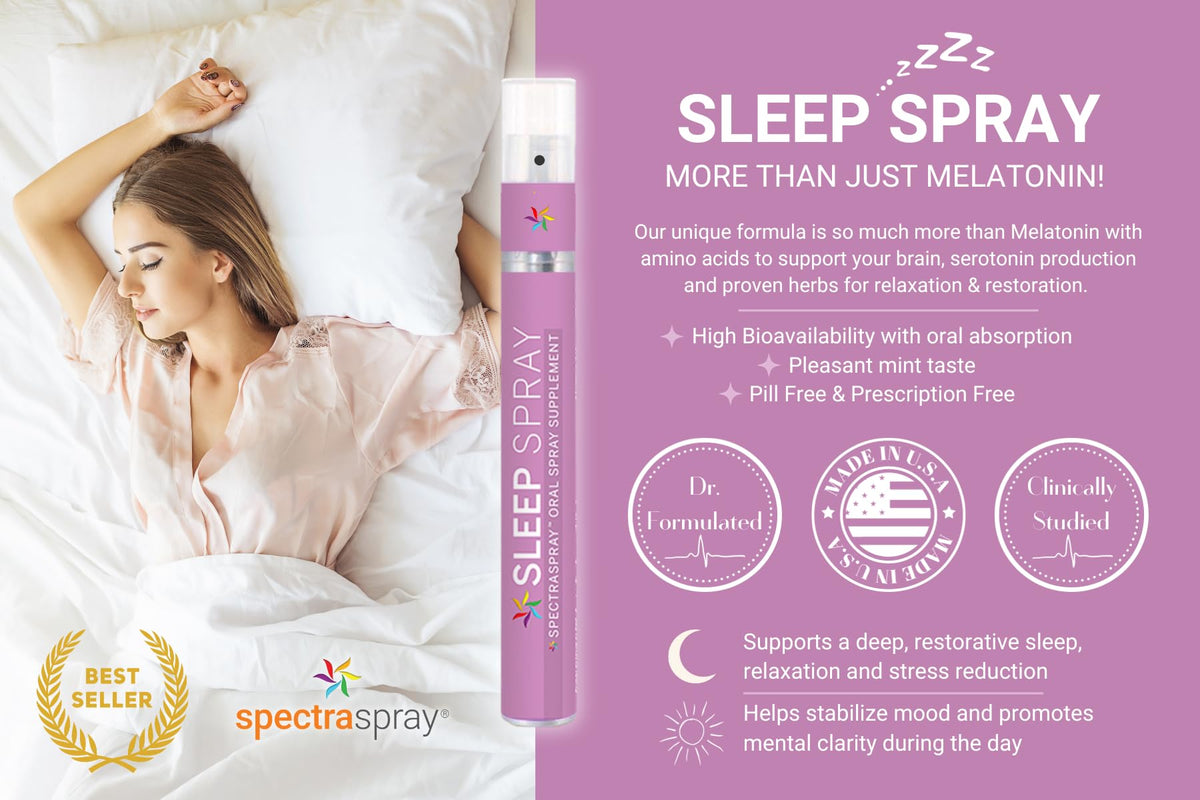 Pulvérisation du Spray de Soutien au Sommeil Spectraspray