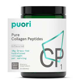 Puori CP1 Poudre de Collagène Peptides 390g vue de face